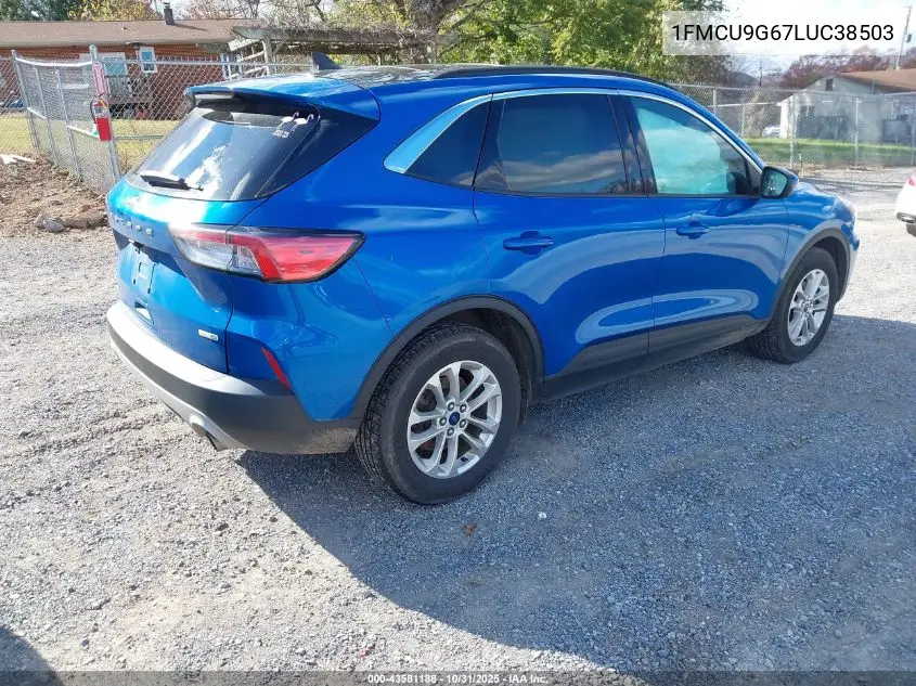 1FMCU9G67LUC38503 2020 Ford Escape Se