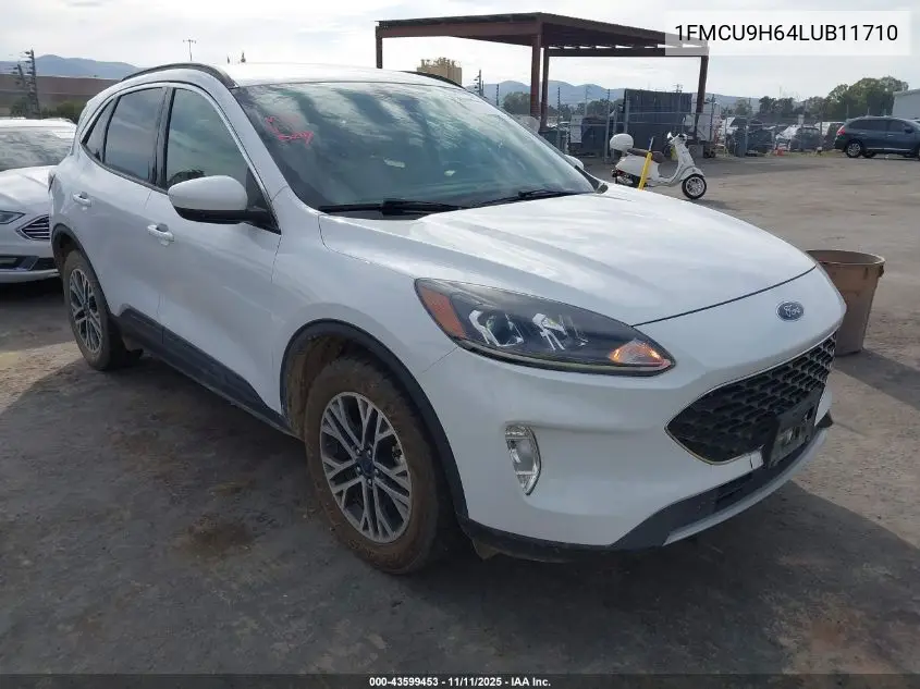 1FMCU9H64LUB11710 2020 Ford Escape Sel
