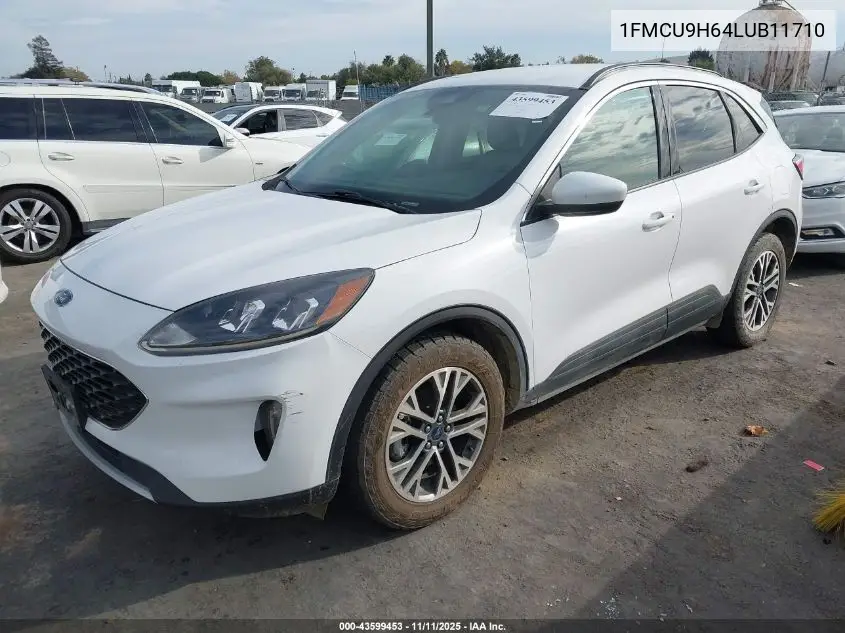 1FMCU9H64LUB11710 2020 Ford Escape Sel