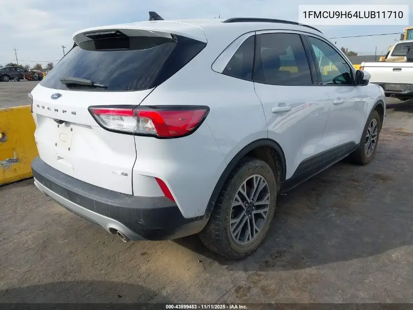 1FMCU9H64LUB11710 2020 Ford Escape Sel