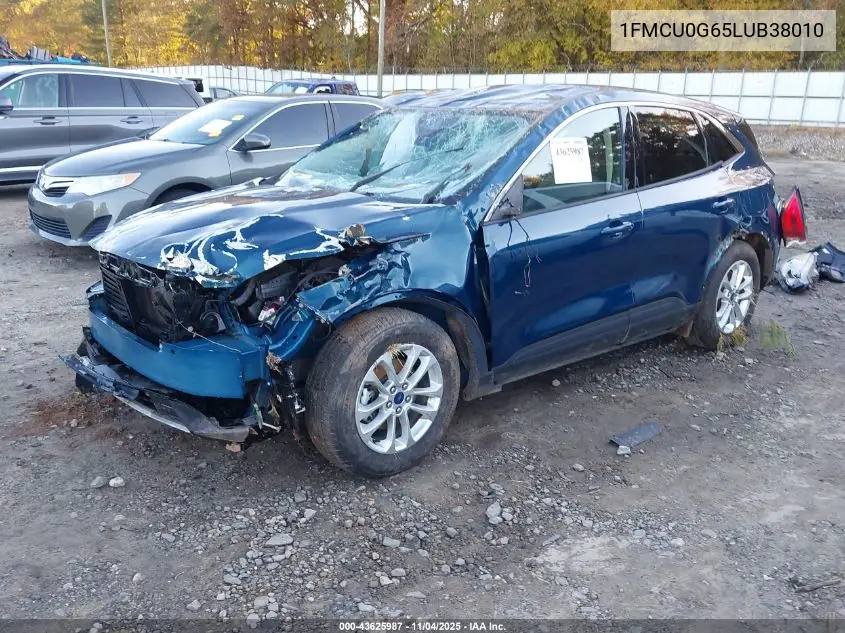 1FMCU0G65LUB38010 2020 Ford Escape Se