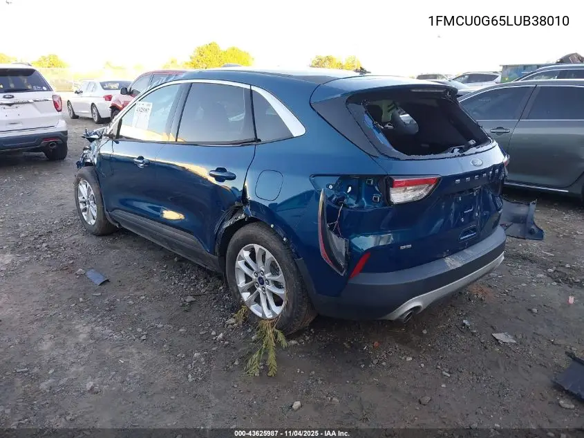 1FMCU0G65LUB38010 2020 Ford Escape Se