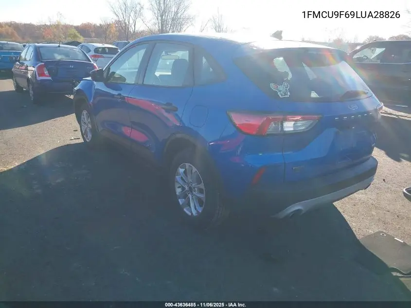 1FMCU9F69LUA28826 2020 Ford Escape S