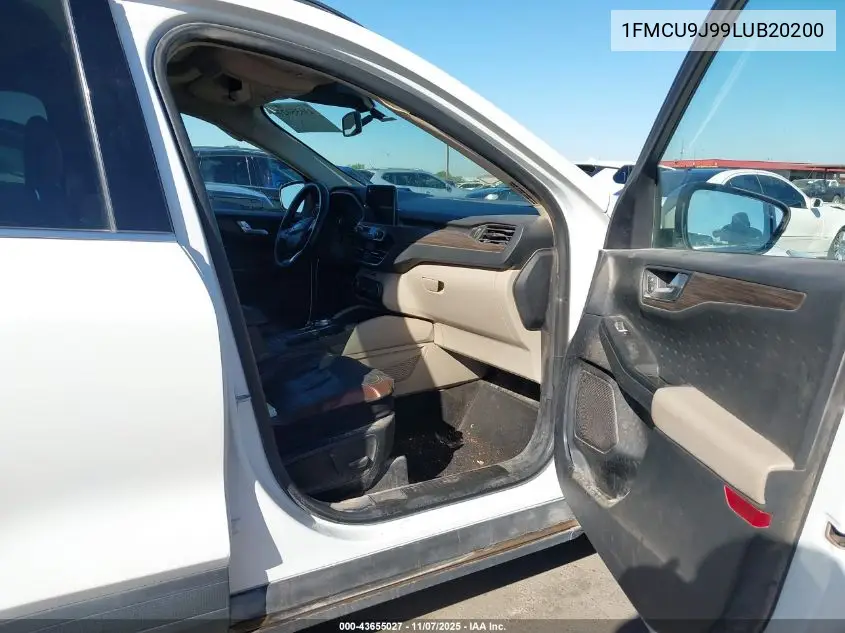 1FMCU9J99LUB20200 2020 Ford Escape Titanium