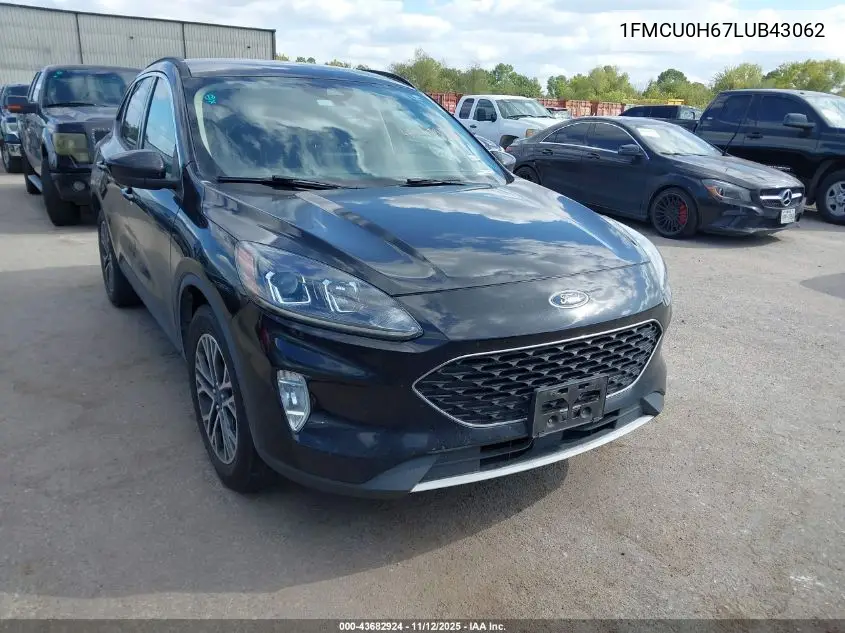 1FMCU0H67LUB43062 2020 Ford Escape Sel