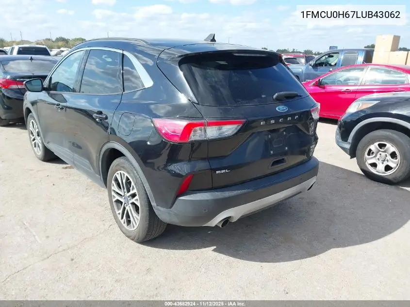1FMCU0H67LUB43062 2020 Ford Escape Sel
