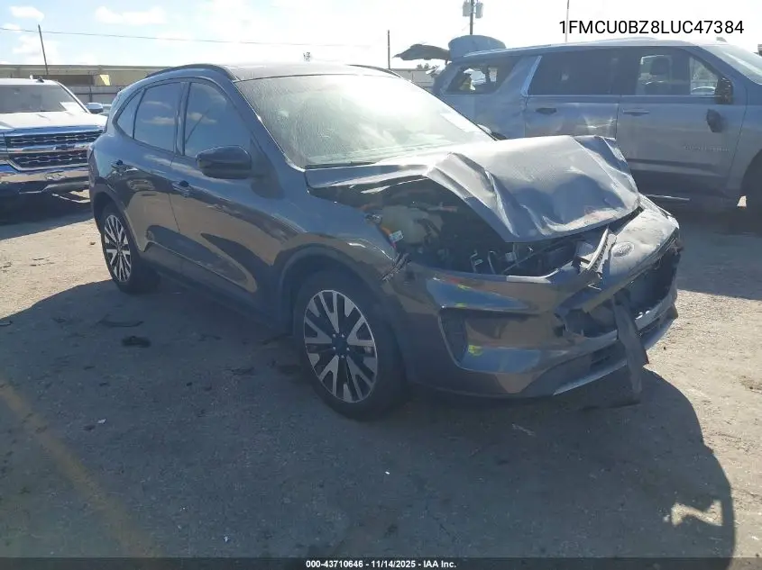 1FMCU0BZ8LUC47384 2020 Ford Escape Se Sport Hybrid
