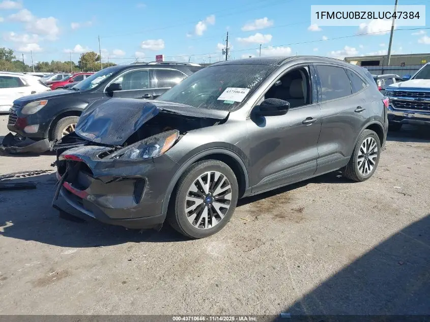 1FMCU0BZ8LUC47384 2020 Ford Escape Se Sport Hybrid