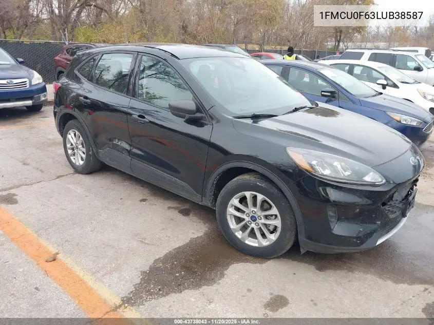 1FMCU0F63LUB38587 2020 Ford Escape S