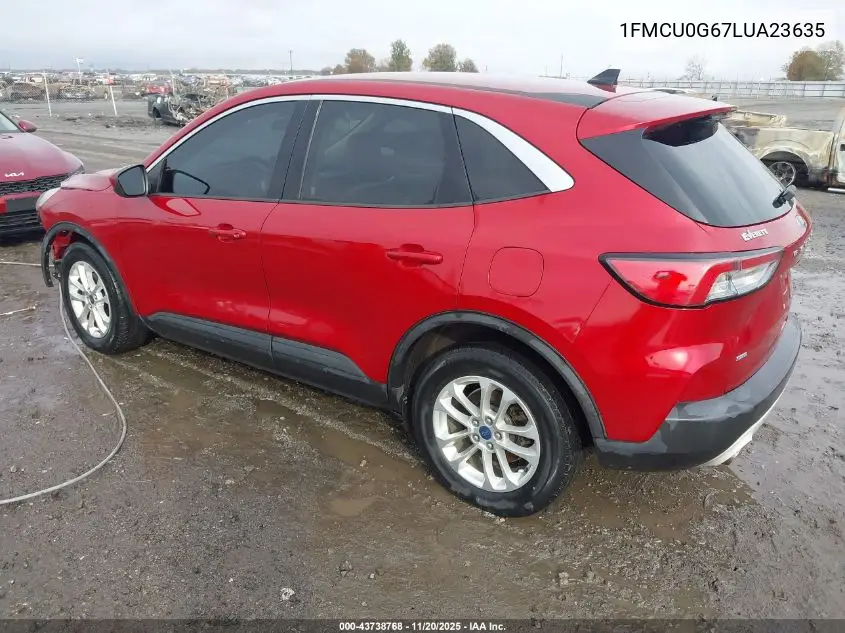 1FMCU0G67LUA23635 2020 Ford Escape Se