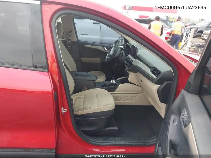 1FMCU0G67LUA23635 2020 Ford Escape Se
