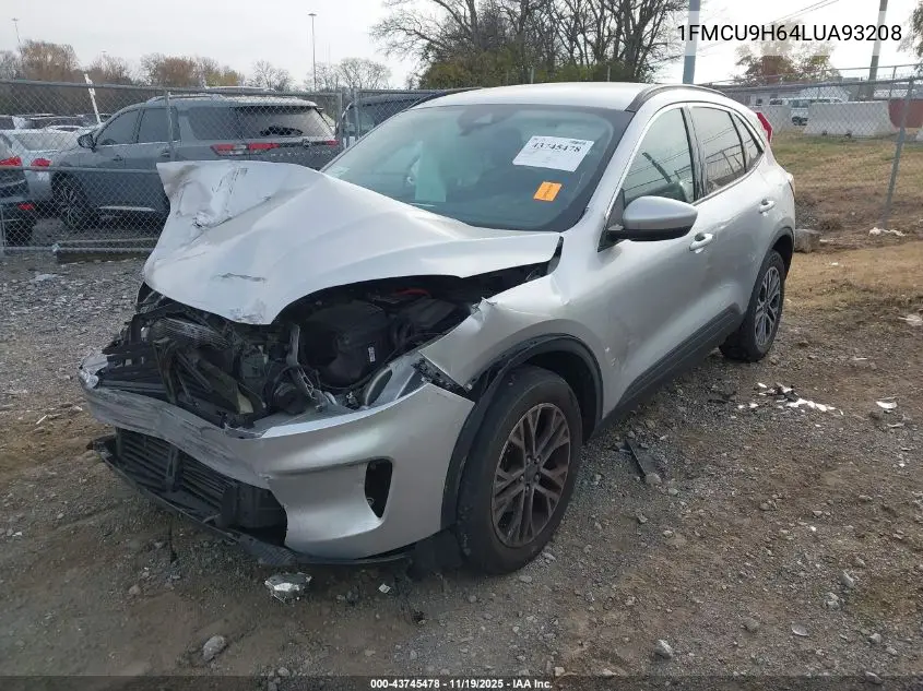 1FMCU9H64LUA93208 2020 Ford Escape Sel