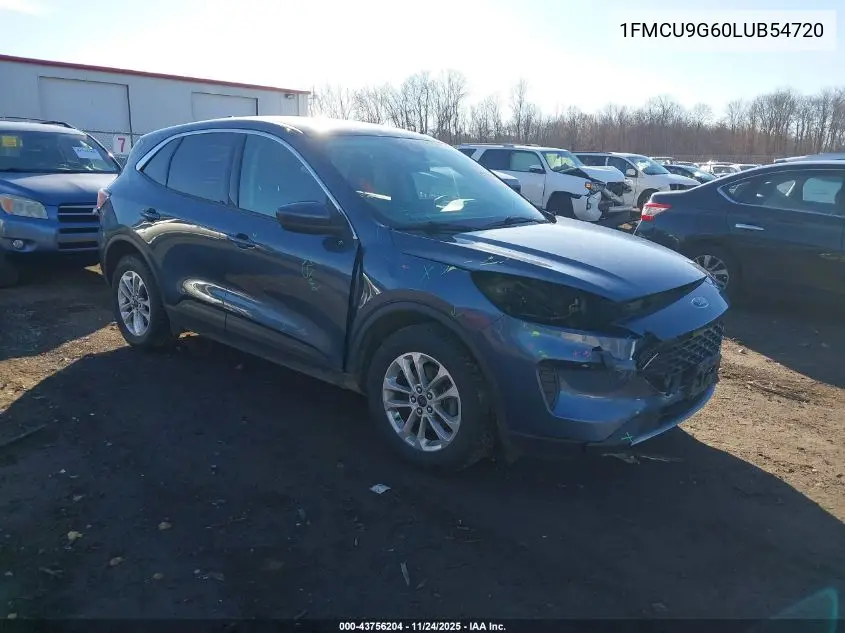 1FMCU9G60LUB54720 2020 Ford Escape Se