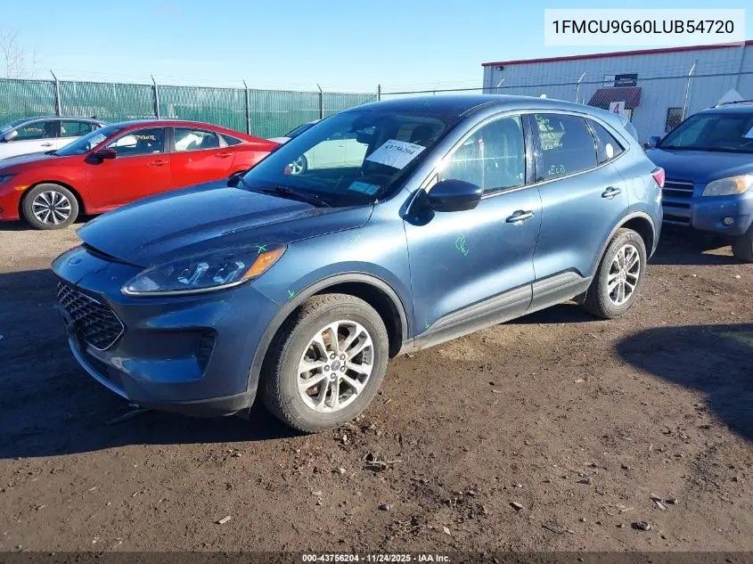 1FMCU9G60LUB54720 2020 Ford Escape Se