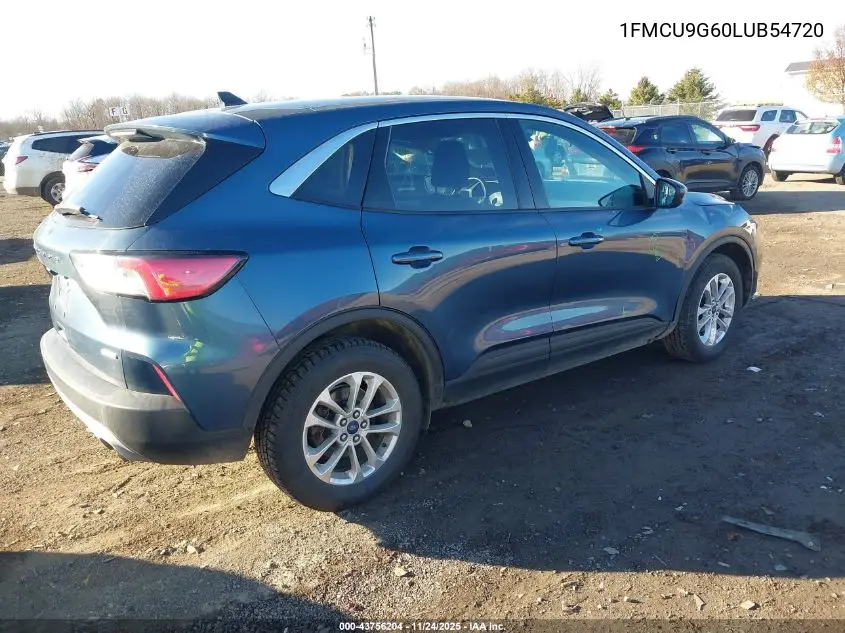 1FMCU9G60LUB54720 2020 Ford Escape Se