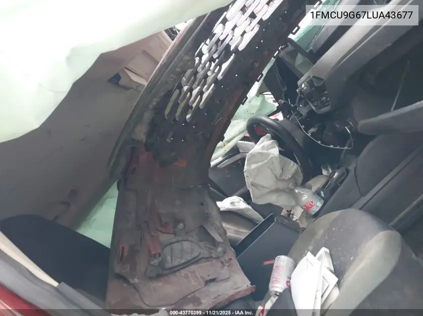 1FMCU9G67LUA43677 2020 Ford Escape Se