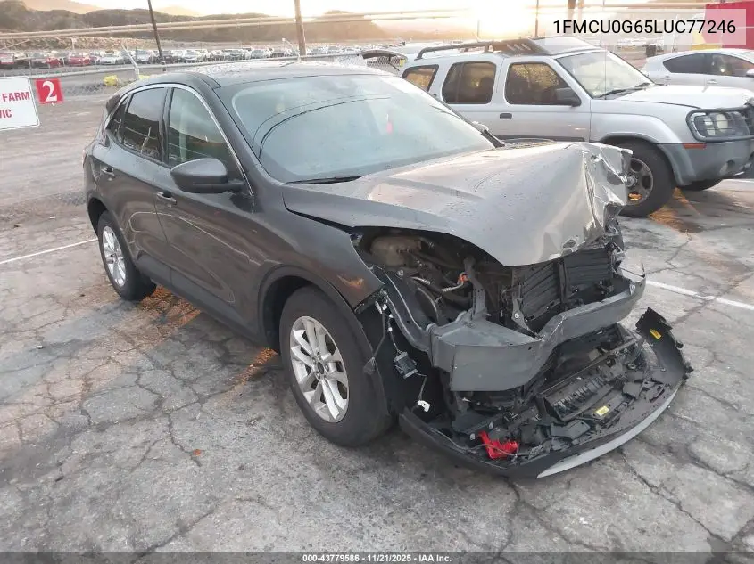 1FMCU0G65LUC77246 2020 Ford Escape Se