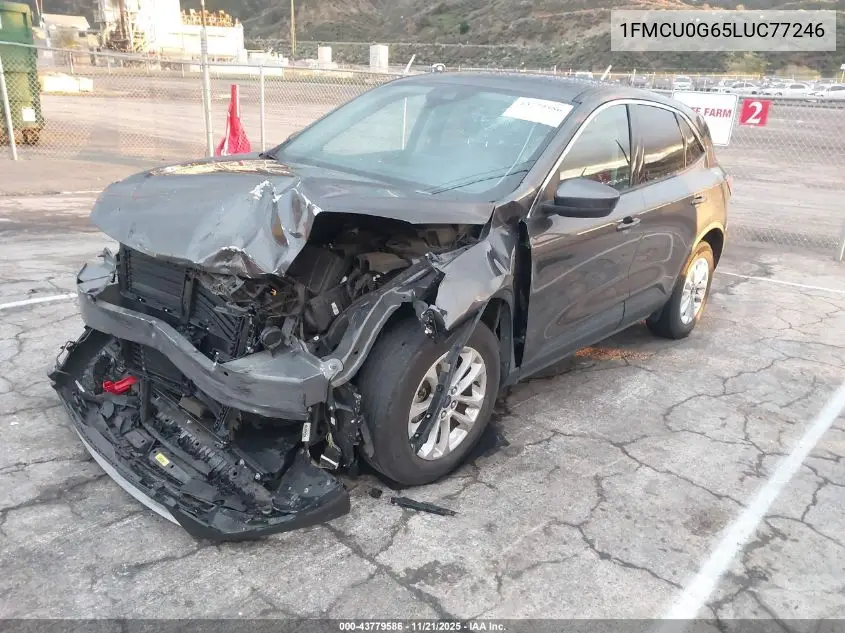 1FMCU0G65LUC77246 2020 Ford Escape Se