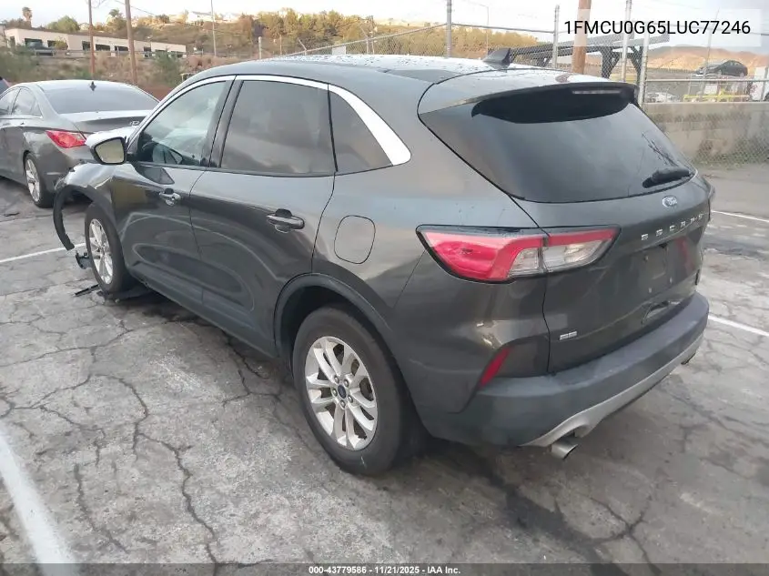 1FMCU0G65LUC77246 2020 Ford Escape Se