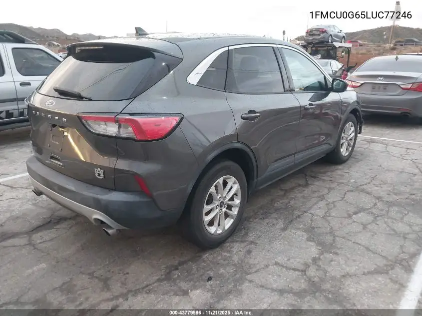 1FMCU0G65LUC77246 2020 Ford Escape Se