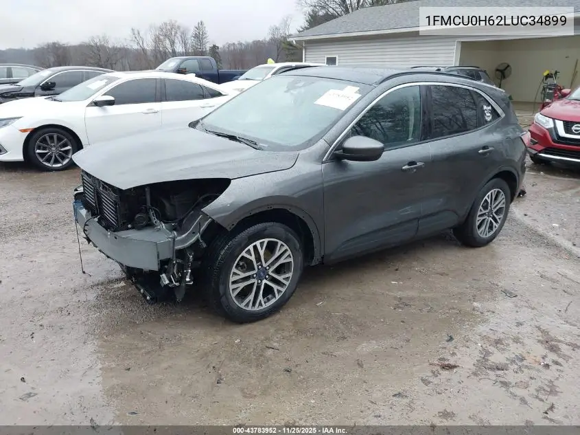 1FMCU0H62LUC34899 2020 Ford Escape Sel