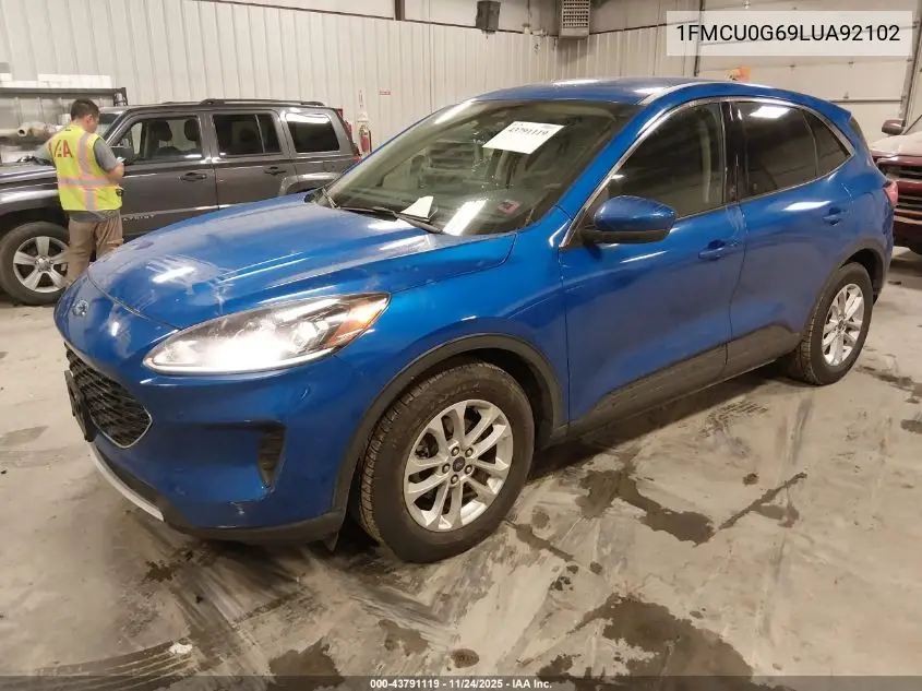 1FMCU0G69LUA92102 2020 Ford Escape Se