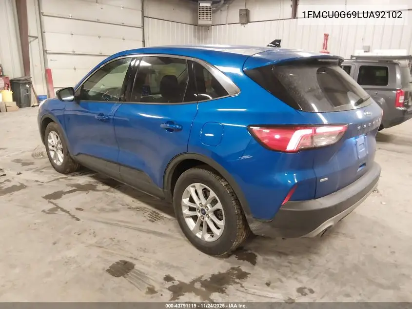 1FMCU0G69LUA92102 2020 Ford Escape Se