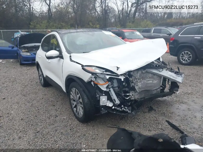 1FMCU9DZ2LUC15273 2020 Ford Escape Titanium Hybrid