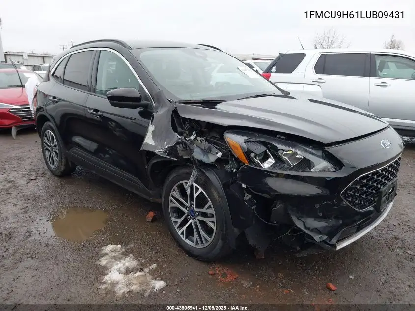1FMCU9H61LUB09431 2020 Ford Escape Sel