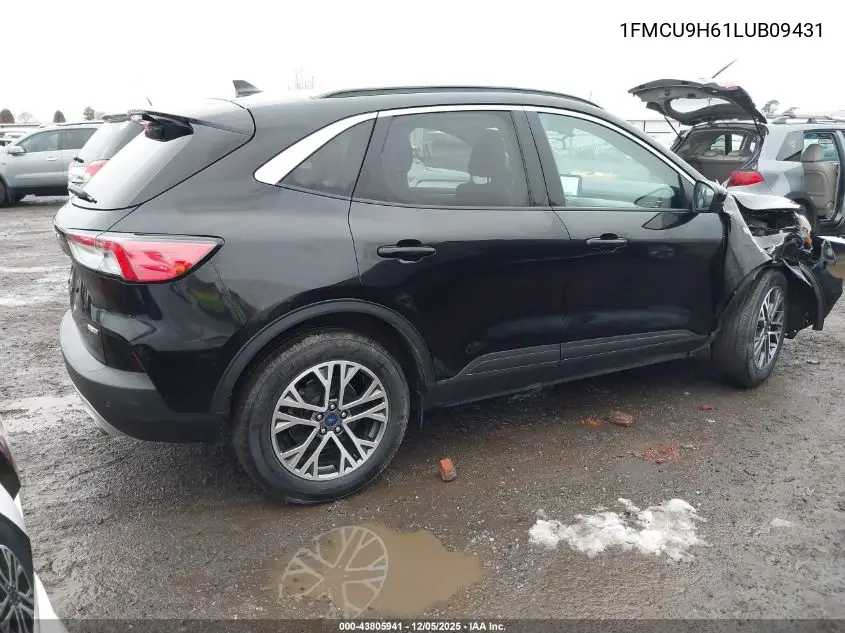 1FMCU9H61LUB09431 2020 Ford Escape Sel