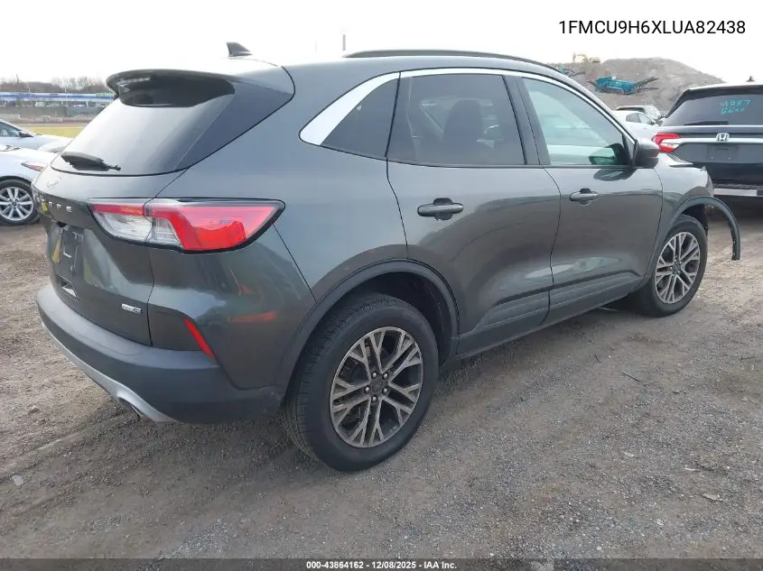 1FMCU9H6XLUA82438 2020 Ford Escape Sel
