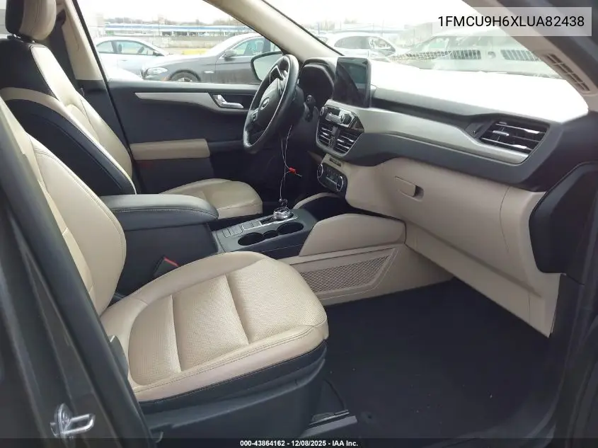 1FMCU9H6XLUA82438 2020 Ford Escape Sel