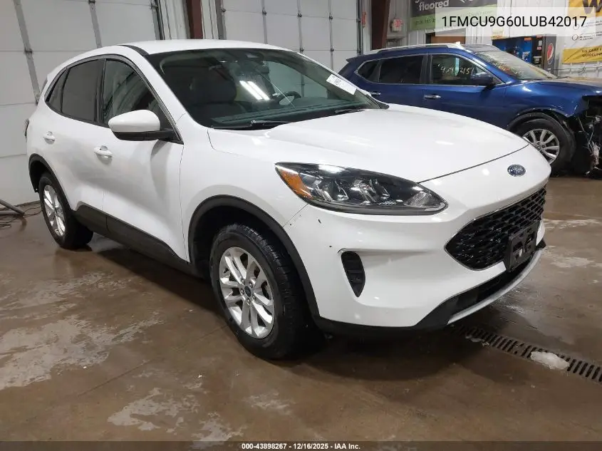 1FMCU9G60LUB42017 2020 Ford Escape Se
