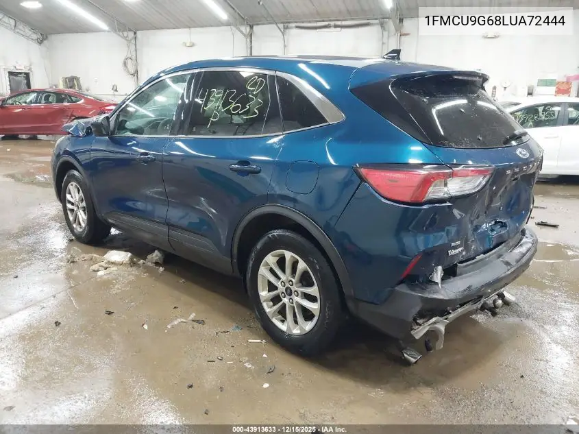 1FMCU9G68LUA72444 2020 Ford Escape Se