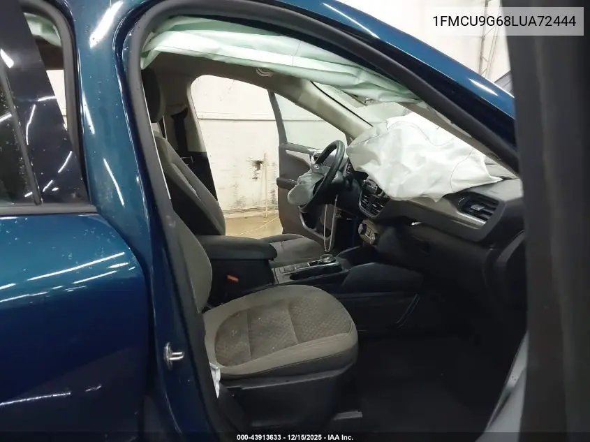 1FMCU9G68LUA72444 2020 Ford Escape Se
