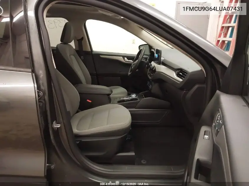 1FMCU9G64LUA07431 2020 Ford Escape Se