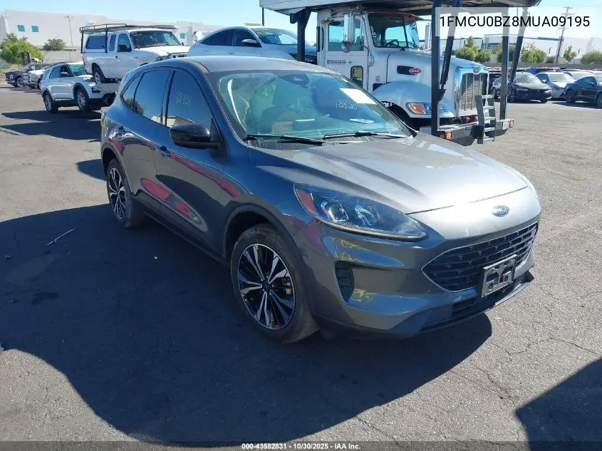 1FMCU0BZ8MUA09195 2021 Ford Escape Se Hybrid