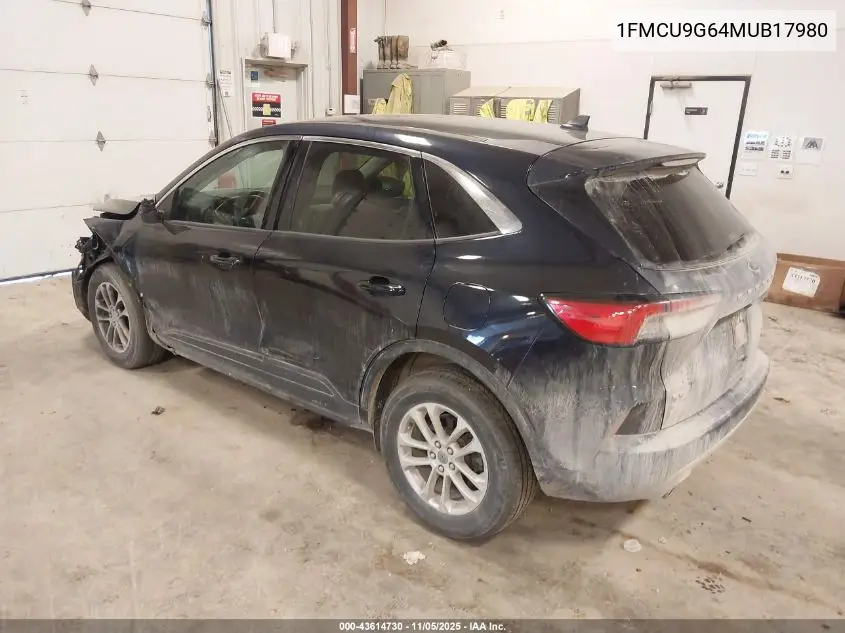 1FMCU9G64MUB17980 2021 Ford Escape Se