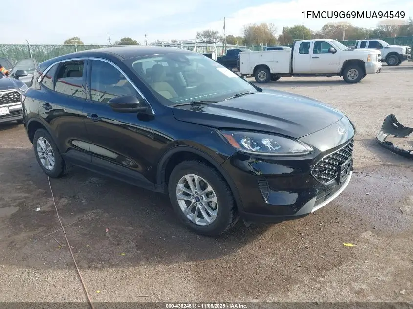 1FMCU9G69MUA94549 2021 Ford Escape Se