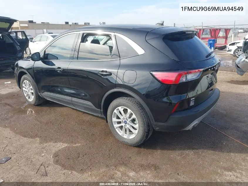 1FMCU9G69MUA94549 2021 Ford Escape Se