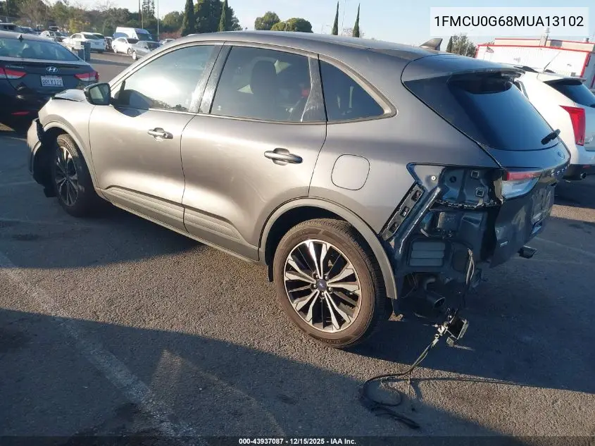 1FMCU0G68MUA13102 2021 Ford Escape Se