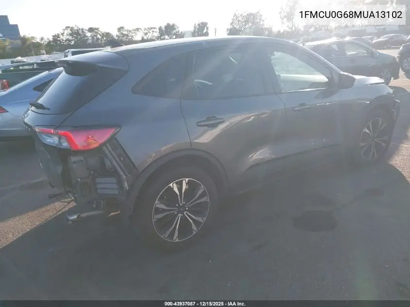 1FMCU0G68MUA13102 2021 Ford Escape Se