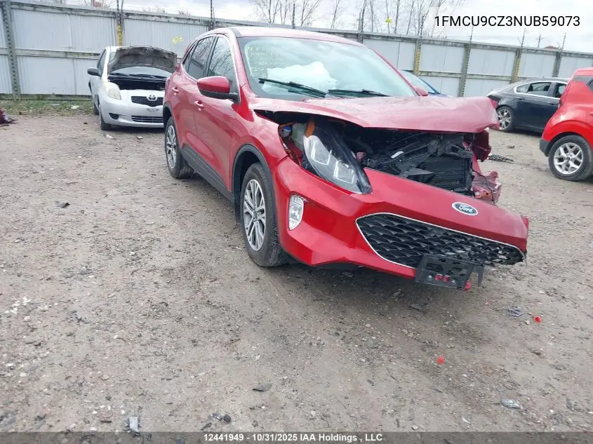 1FMCU9CZ3NUB59073 2022 Ford Escape Sel