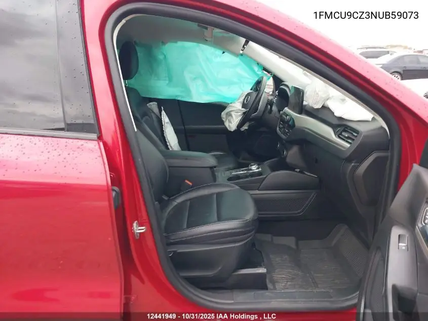 1FMCU9CZ3NUB59073 2022 Ford Escape Sel
