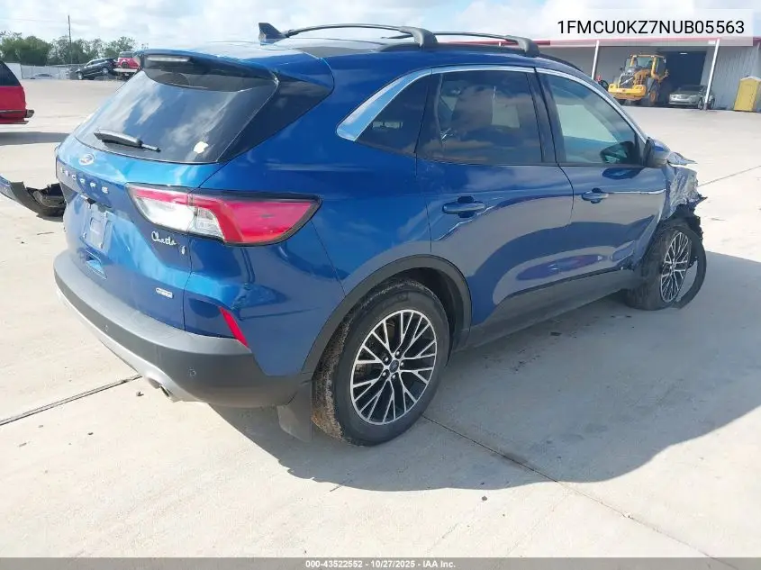 1FMCU0KZ7NUB05563 2022 Ford Escape Sel Plug-In Hybrid