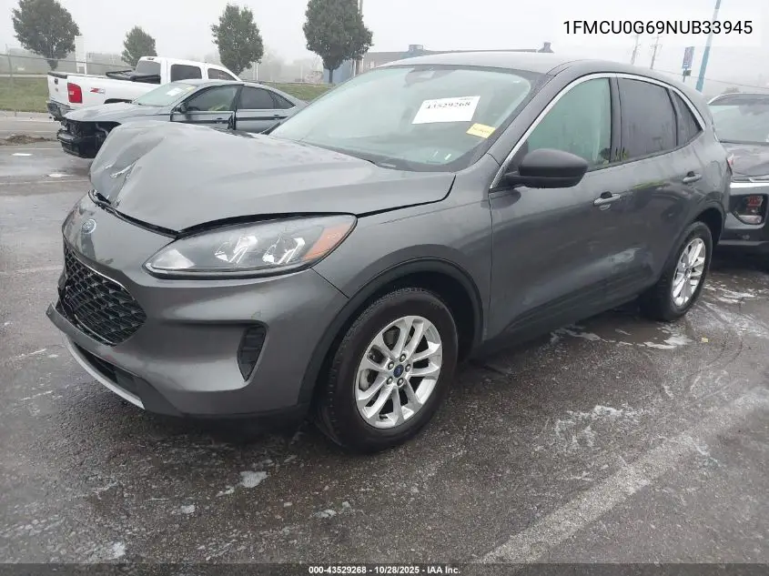 1FMCU0G69NUB33945 2022 Ford Escape Se