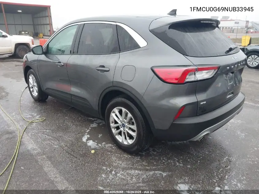 1FMCU0G69NUB33945 2022 Ford Escape Se