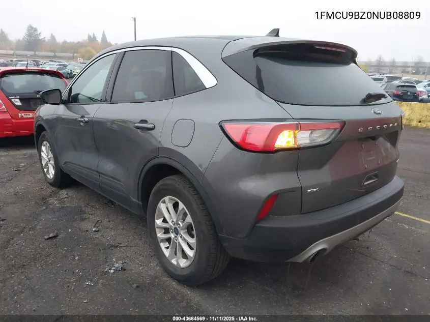 1FMCU9BZ0NUB08809 2022 Ford Escape Se Hybrid