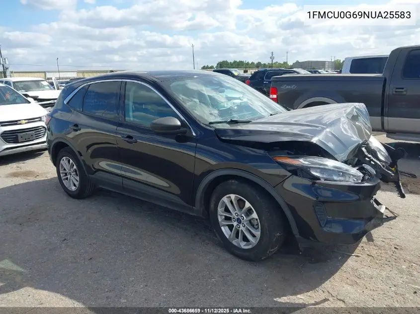 1FMCU0G69NUA25583 2022 Ford Escape Se