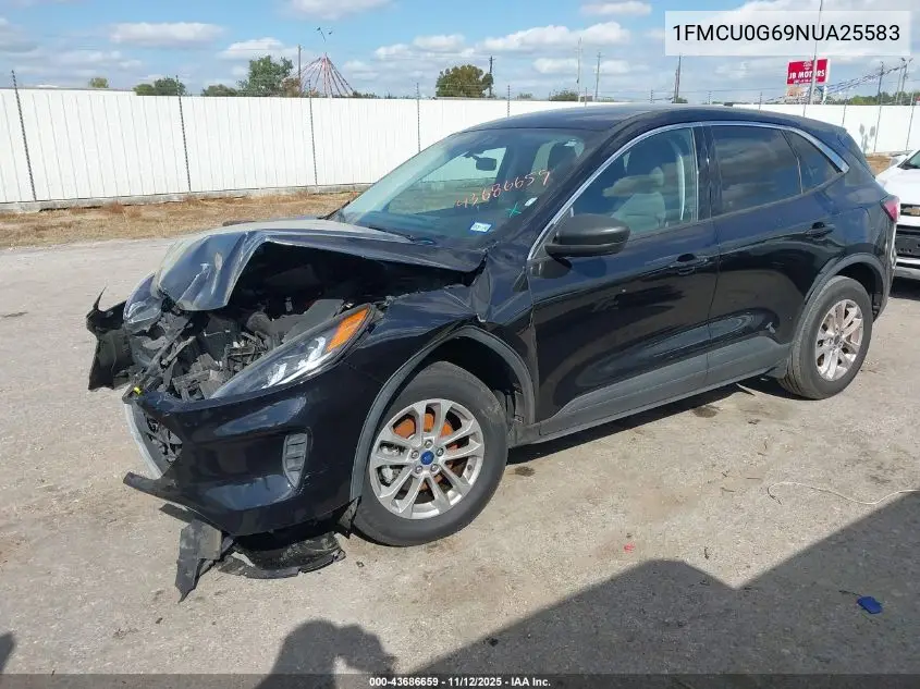 1FMCU0G69NUA25583 2022 Ford Escape Se